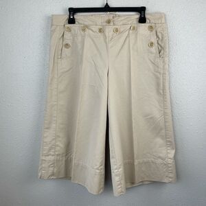 NWT Tommy Hilfiger Khaki Cropped Pants Size 10